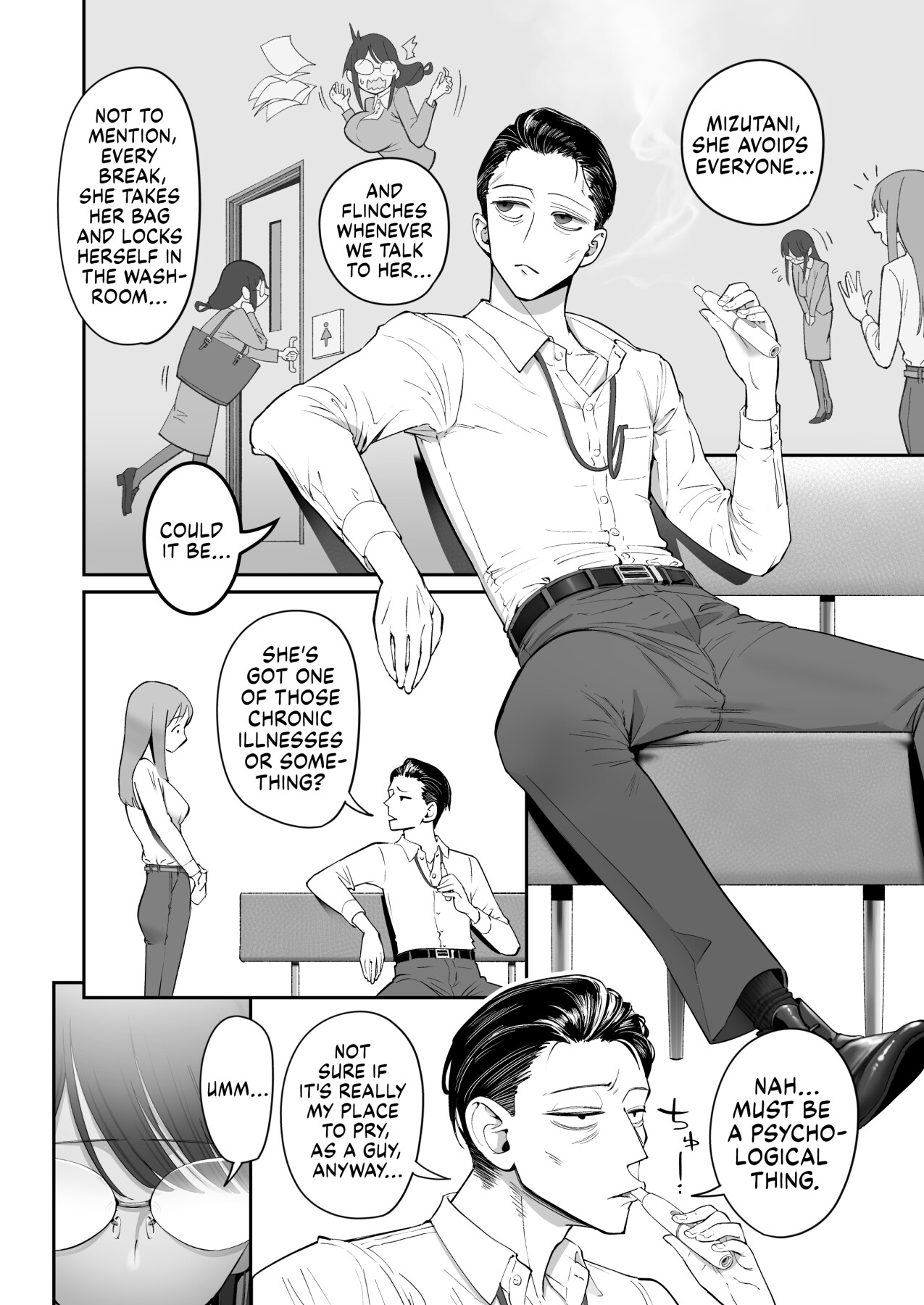 Hentai Manga Comic-Life Ain't Easy for a Sensitive Plain Jane!!!-Read-3